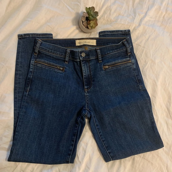 GAP | Jeans | Gap True Skinny Ankle With Zipper Detail 28 R | Poshmark